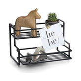 Hectarul - Raft pentru bucatarie negru din metal 26 cm, Kitchen rack Zeller